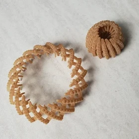 گیره چنگکی گوجه ای مو شمعی دخترانه طرح مخملی برامده
