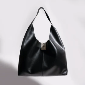 کیف دستی چرم مدل nora (مشکی)