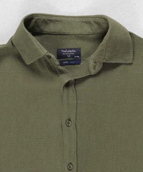 پیراهن مردانه کنفی آستین کوتاه 5456