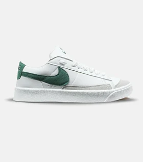 کفش نایک مردانه و زنانه سفید سبز Nike Blazer Low 77 مدل 4980