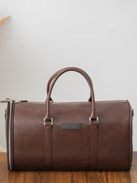 کیف Compact weekend قهوه ای کارلوتی کد b176