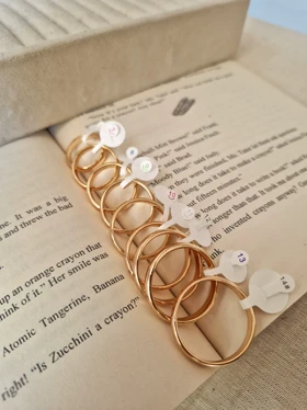 انگشتر رینگ ساده ژوپینگ 4 میل