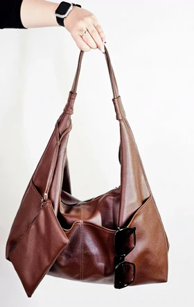 کیف دوشی زنانه مدل پرنیان کد 9400