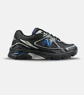 کفش کتانی مردانه و زنانه مشکی آبی NEW BALANCE 1064 مدل 7517