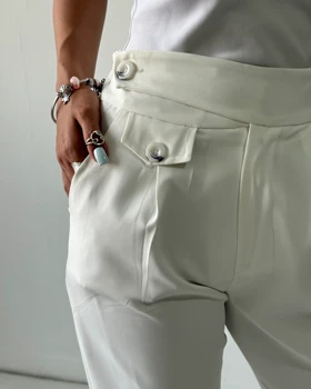 شلوار مام جیب نما کد 200220