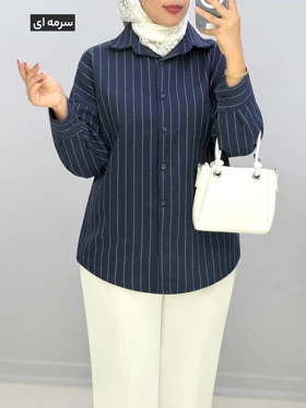 شکت پشمی شادفر کد 974719 (سرمه‌ای)