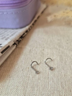 پیرسینگ بینی hc تیتانیوم