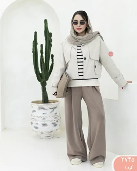 ترنچ کت کوتاه دوژیله 3745