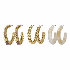 گوشواره زنانه آی ام کد Z-TF51 مجموعه 3 عددی