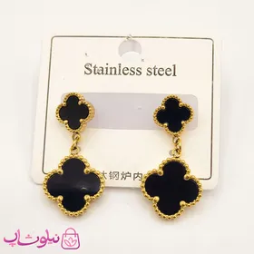گوشواره زنانه استیل طرح ونکلیف