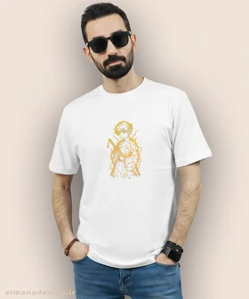 تیشرت مردانه و زنانه طرح شیطان کش شخصیت زنیتسو کد 963