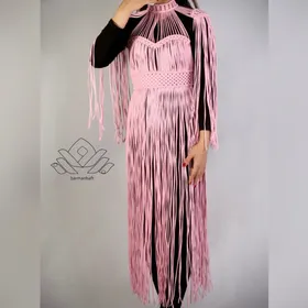 پیراهن مکرومه مدل دنیز