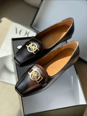 کالج زنانه مشکی چرم MK