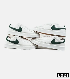کفش نایک مردانه و زنانه سفید سبز Nike Blazer Low 77 مدل 4980