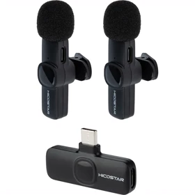 میکروفون یقه ای هایکواستار Hicostar مدل HS-MC521C با گیرنده USB-C