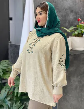 شومیز پلاس گلرخ کد : 100259