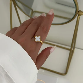 انگشتر استیل ون کلیف کد 697