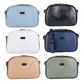 کیف دوشی چرم زنانه 619