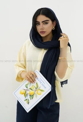شومیز زنانه پری مدال آستین دوبل کد1006210