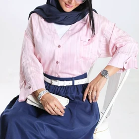 شومیز جلو بسته خنک تابستانی