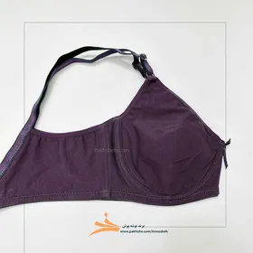 ست نخ پنبه بدون درز بادمجانی برند نوشه پوش