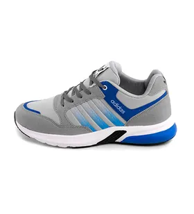 کفش اسپرت Adidas مردانه طوسی بندی