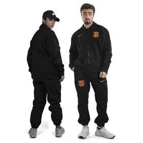 ست سویشرت و شلوار گرمکن اسپرت بارسلونا مدل DRY-Nike-4K0973 مشکی