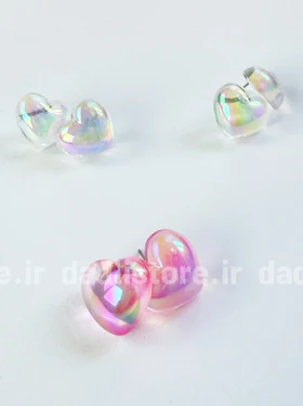گوشواره آبنباتی طرح قلب