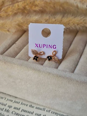 گوشواره گل برگ ژوپینگ M28