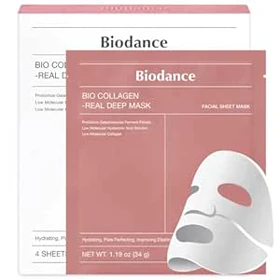 ماسک بیو-کلاژن صورتی بایودنس کره ای Biodance Bio Collagen جوانساز