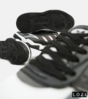 کفش کتانی مردانه مشکی سفید ADIDAS niteball 2.0