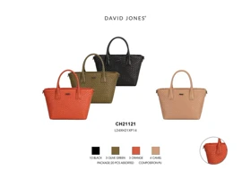 کیف دستی مدل David Jones CH21121