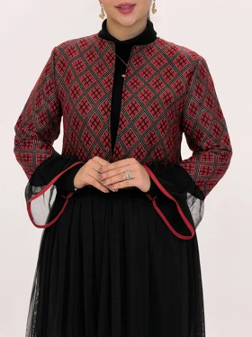 3860-کت و دامن گیلاس