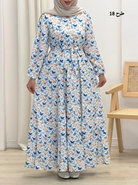 4252-پیراهن بلند نوردخت