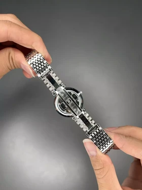 ساعت مچی لونژین ست بند سیلور صفحه سفید Longines