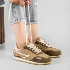 کفش و کتانی اسپرت زنانه مدل نایک NIKE رنگ کرم