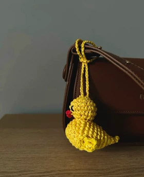 کیف عروسکی بافت