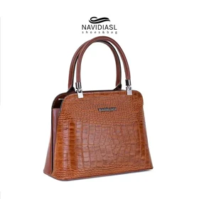 کیف زنانه رویه چرم طبیعی کد 9001010