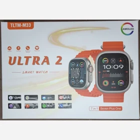 ساعت هوشمند TLMT-M33 داری هفت بند (6 سیلیکونی و 1 فلزی) دارای صفحه AMOLED
