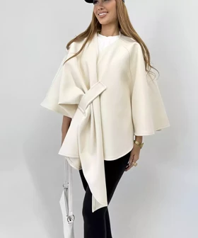 پالتو پانچ کد PU001 برند ردا