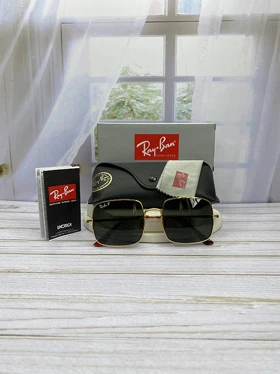 عینک آفتابی Ray-Ban مدل RB 1971 فریم فلزی، عدسی کریستال پلاریزه با استاندارد UV400