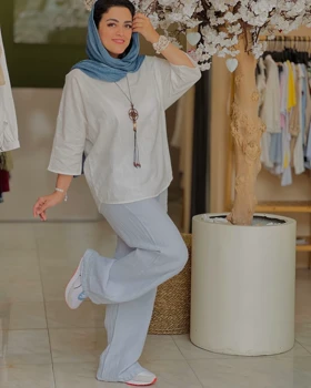 شلوار لینن