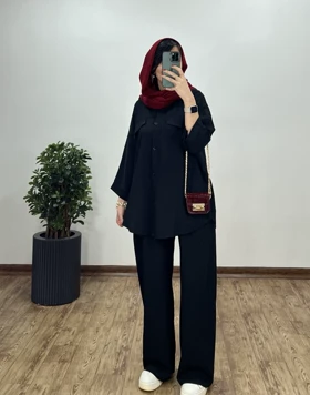 ست مانتو و شلوار شکوه