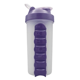 شیکر یک تیکه Tablet مدل جا قرصی دار ظرفیت 0.6 لیتر