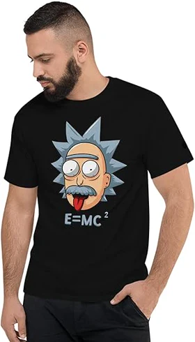 تیشرت طرح ریک و مورتی | E = MC2 Einstein funny T-Shirts کد 253330