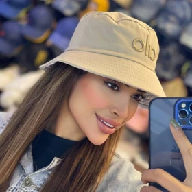 کلاه باکت گلدوزی alo