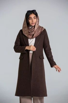 پالتو یقه بلیزر بلند