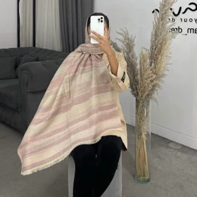 شال بلند راه راه