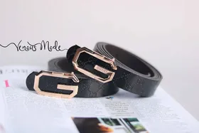 کمربند GUCCI مشکی طرحدار