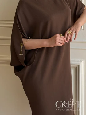 پیراهن کژوال آستین زنجیری